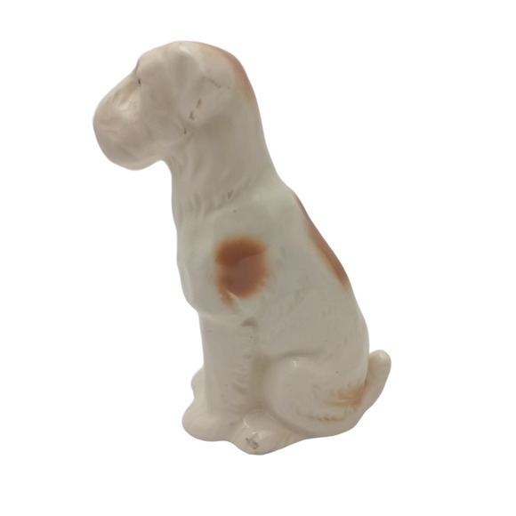 Vintage German Ceramic Terrier Dog Figurine - Picture 6 of 9